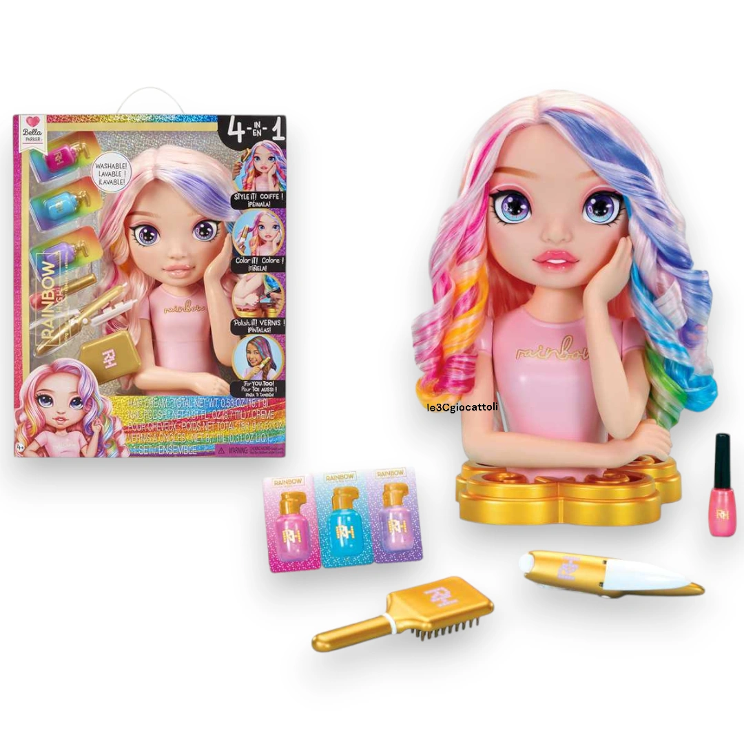 Rainbow High Styling Head Playset Bella Parker