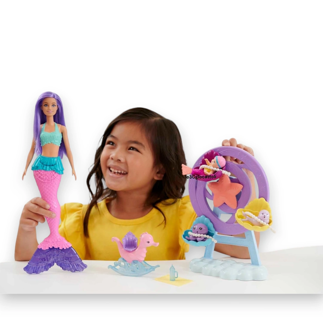 Barbie Dreamtopia Sirena Giochi del Mare