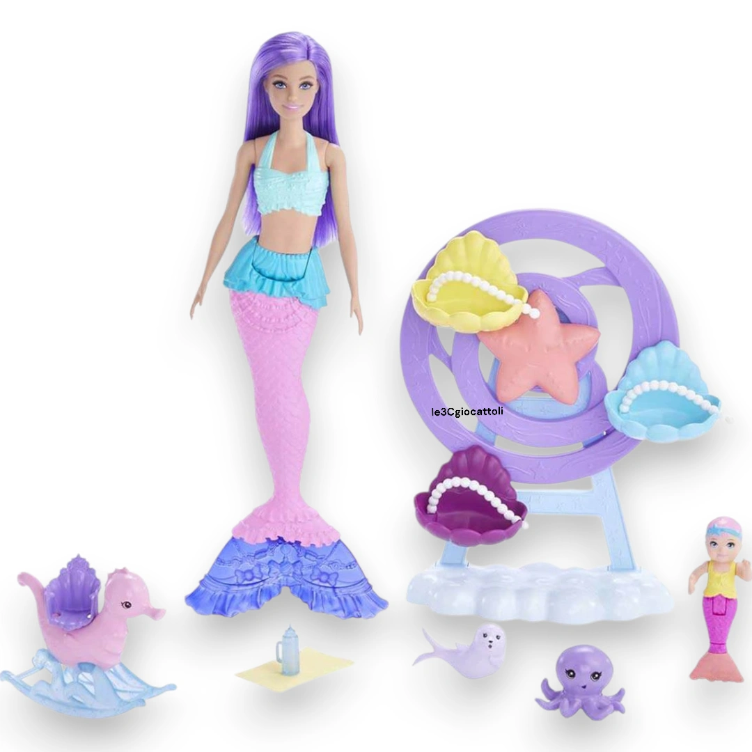 Barbie Dreamtopia Sirena Giochi del Mare