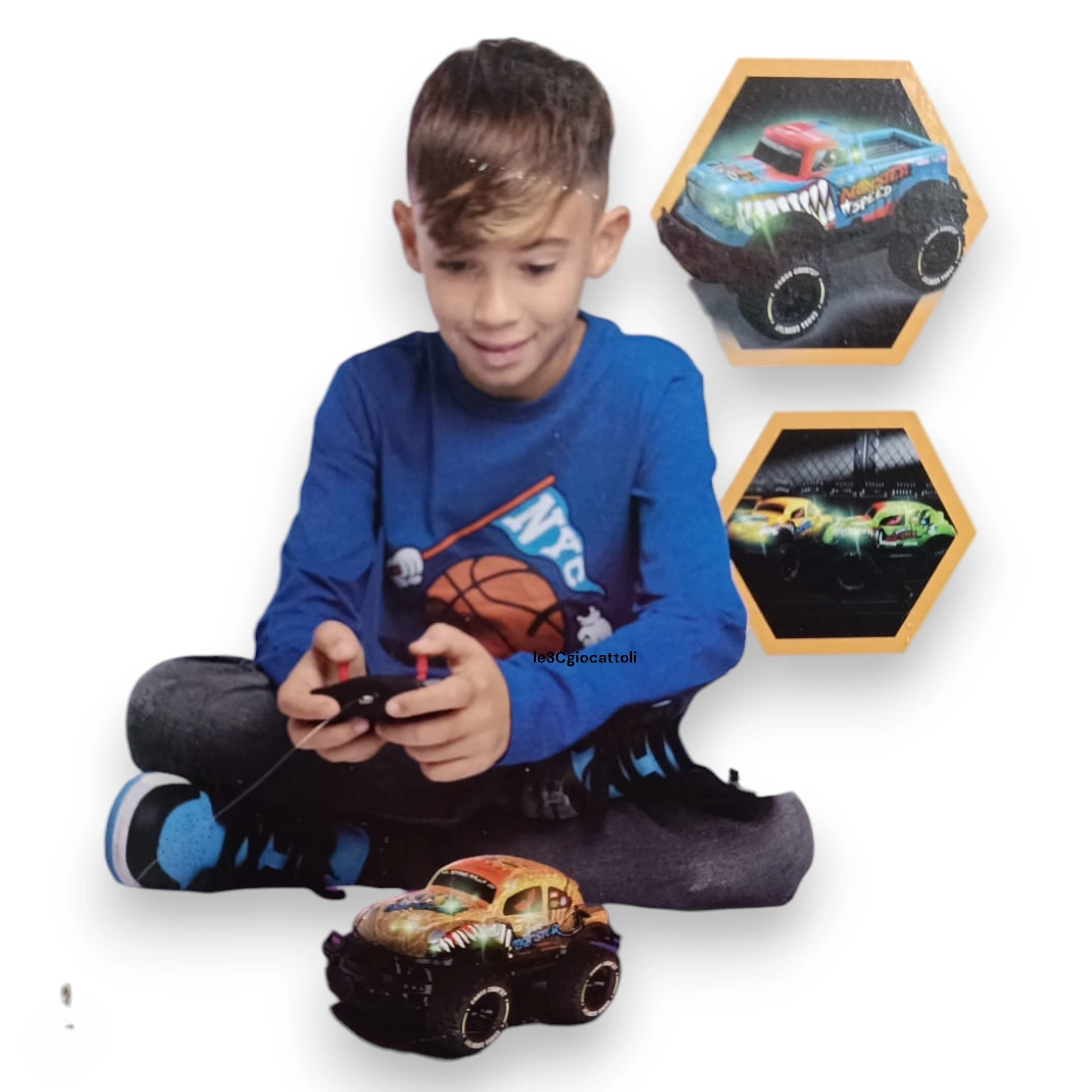 Urban City Monster Truck Pickt Speed Radiocomandato