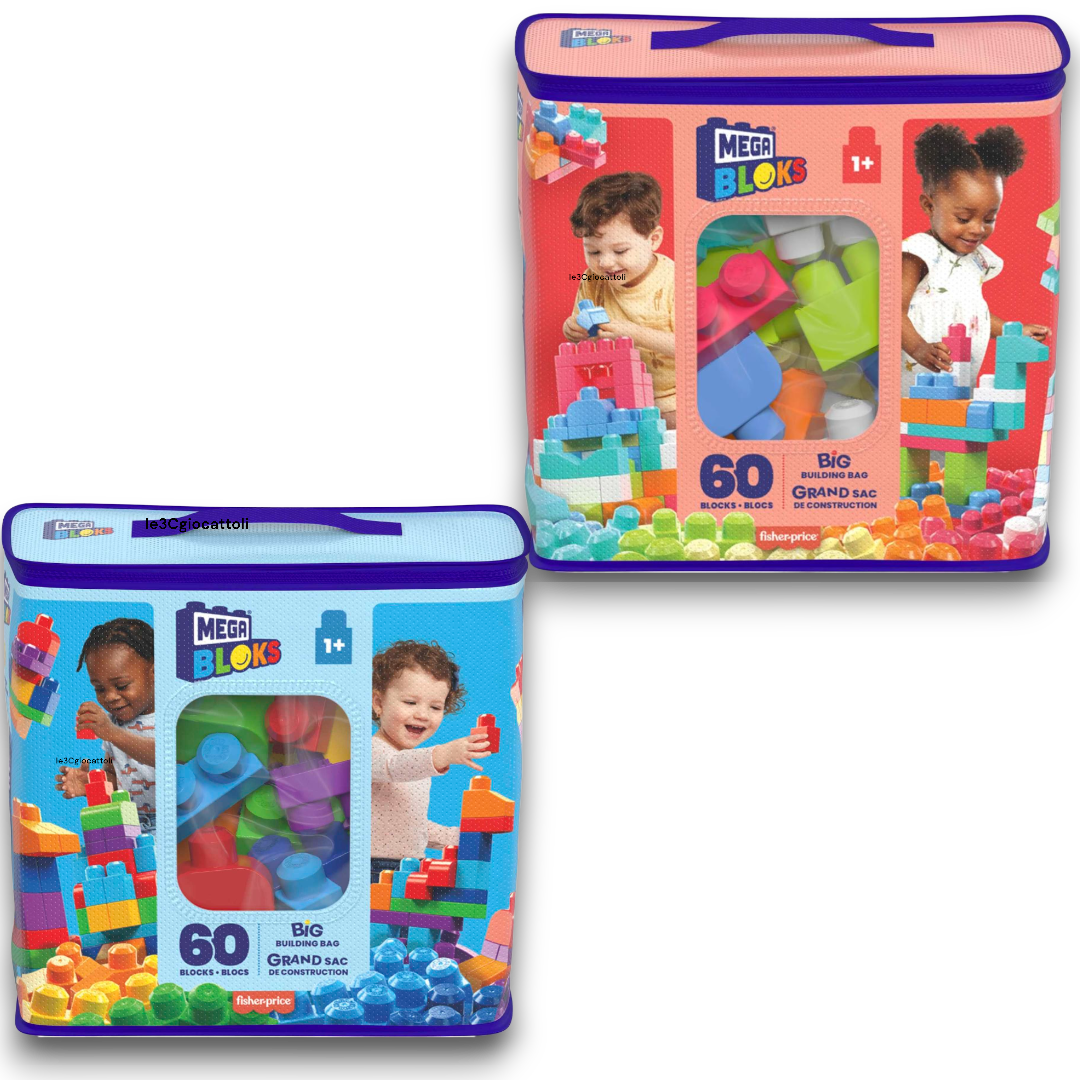 Mega Bloks Sacca costruzioni 60PZ