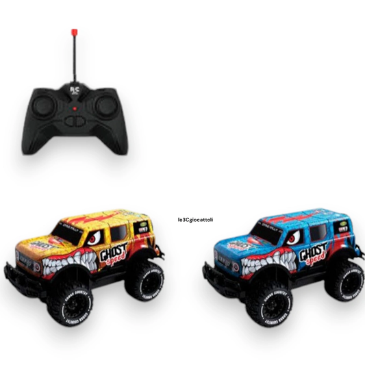 Urban City Monster Truck Ghost Speed Radiocomandato