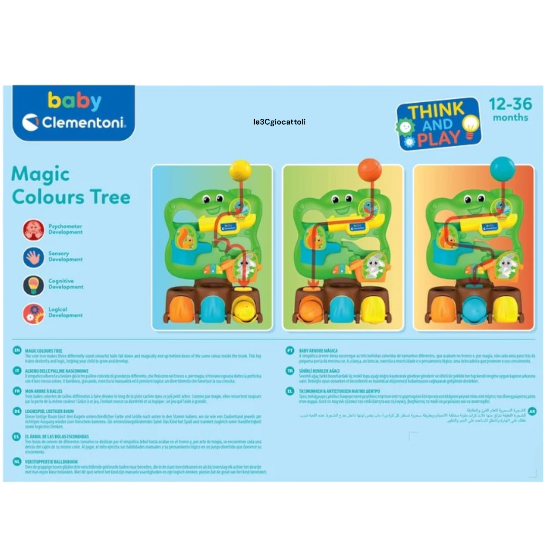 Baby Clementoni Magic Colours Tree