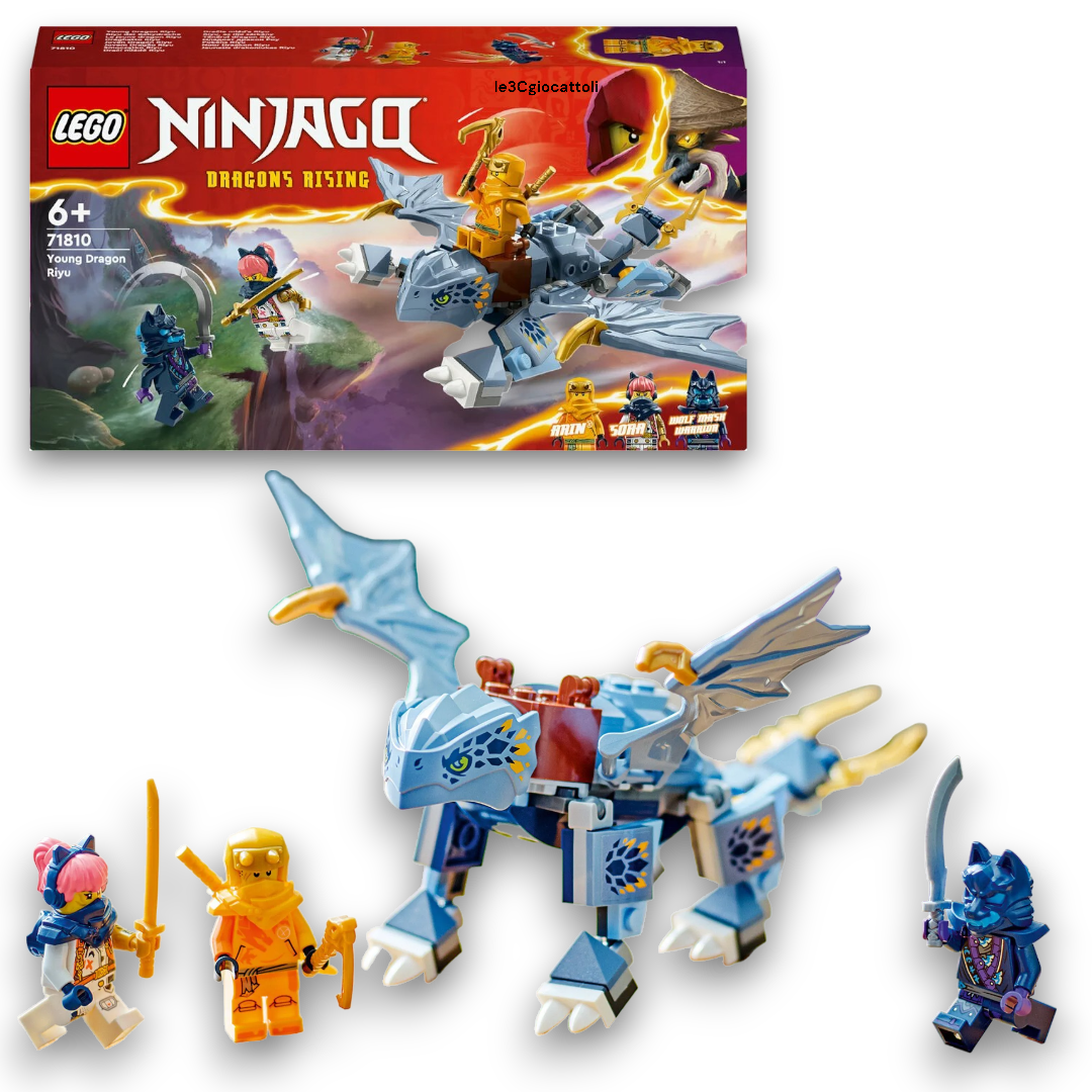Lego Ninjago 71810 il piccolo Drago Riyu