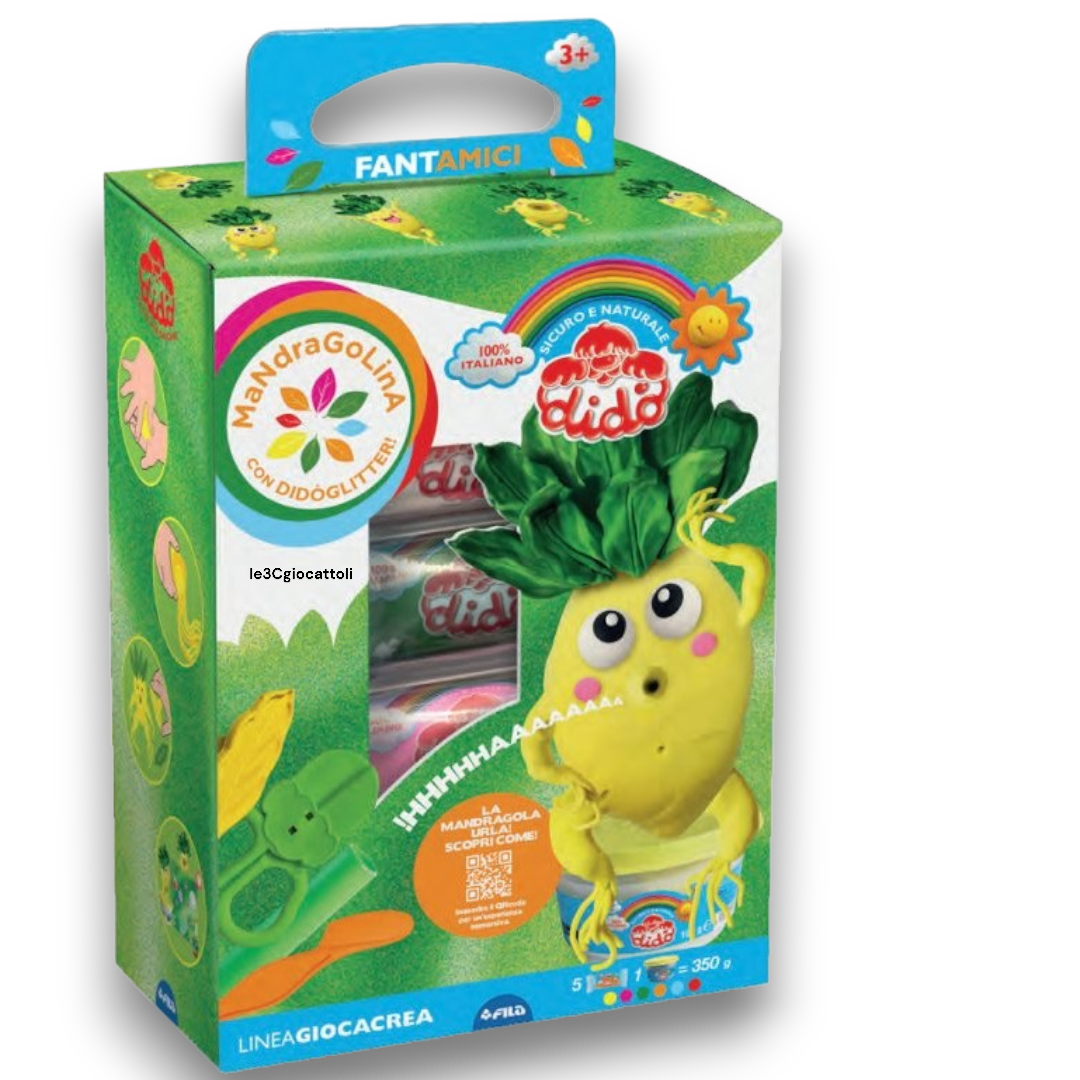 Dido Giocacrea Fantamici Mandragolina Plastilina