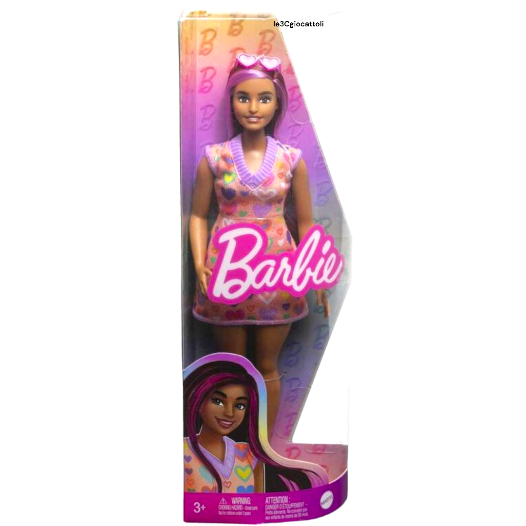 Barbie Fashionistas Abito Stampa