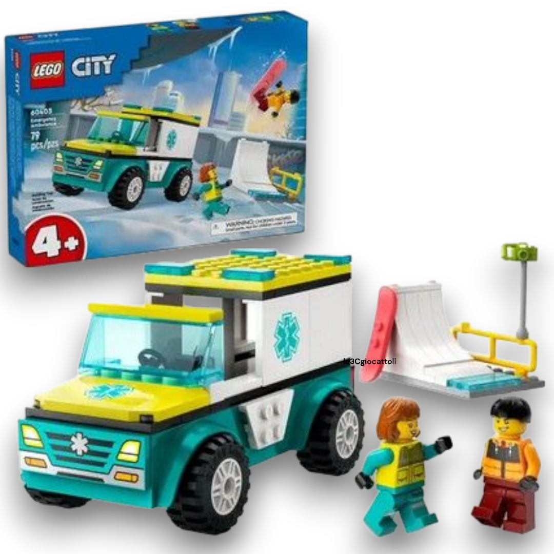 Lego City 60403 Ambulanza di emergenza