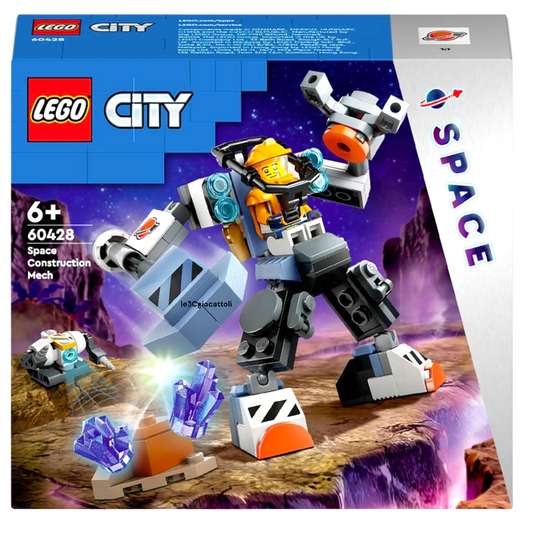 Lego City 60428 Mech di Costruzione Spaziale