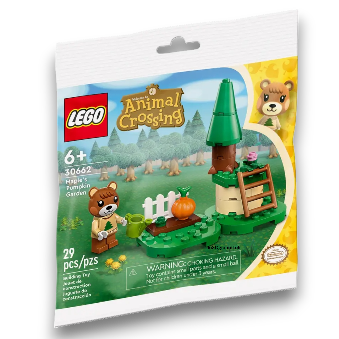 Lego Animal Crossing 30662 Giardino delle zucche di Maple