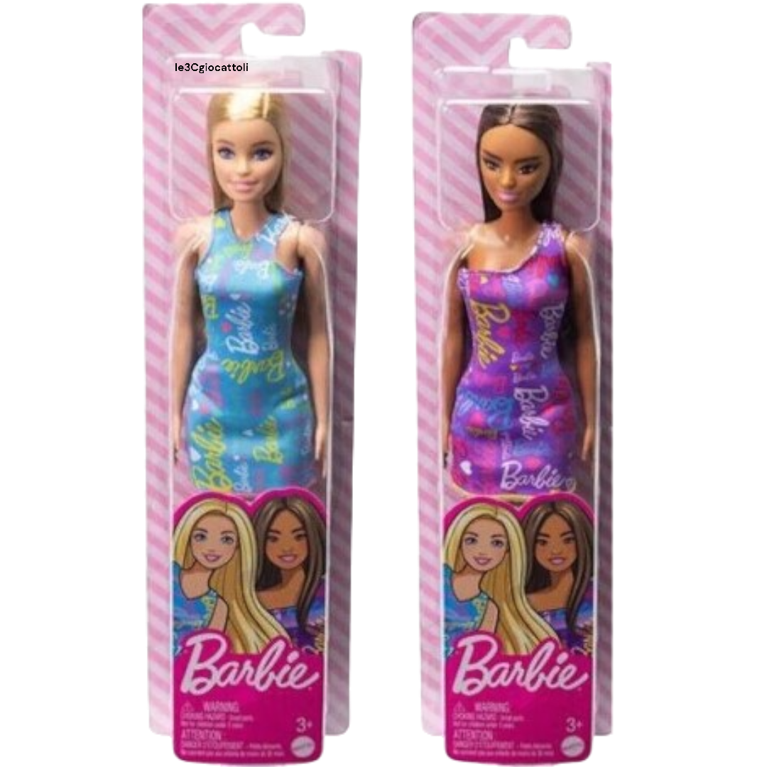 Barbie Abito a scritte GBK92