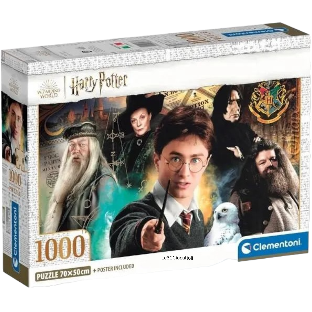 Puzzle Harry Potter 1000 pz + poster