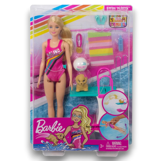 Barbie Nuotatrice GHK23