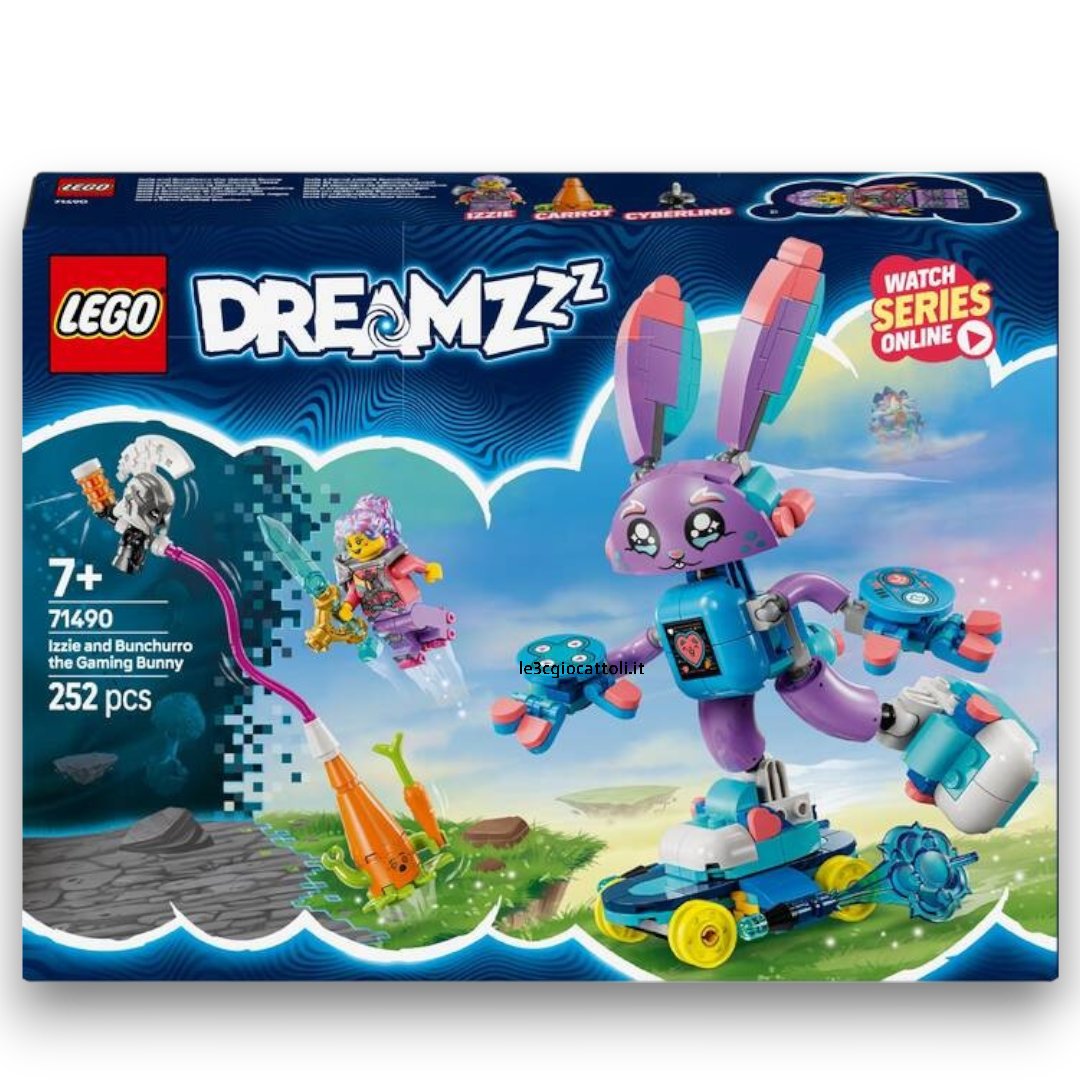 Lego Dreamzzz 71490 Izzie e Bunchurro il coniglio da gioco
