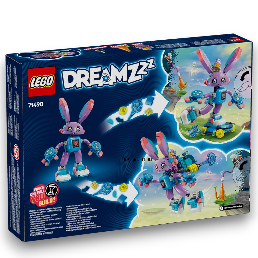 Lego Dreamzzz 71490 Izzie e Bunchurro il coniglio da gioco