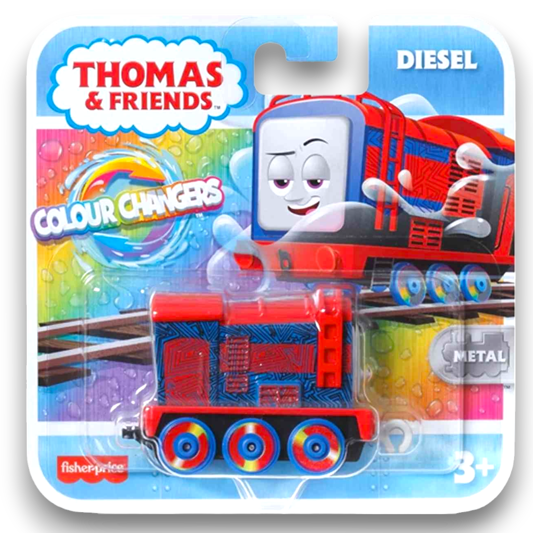 Trenino Thomas locomotive cambia colore