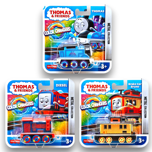Trenino Thomas locomotive cambia colore