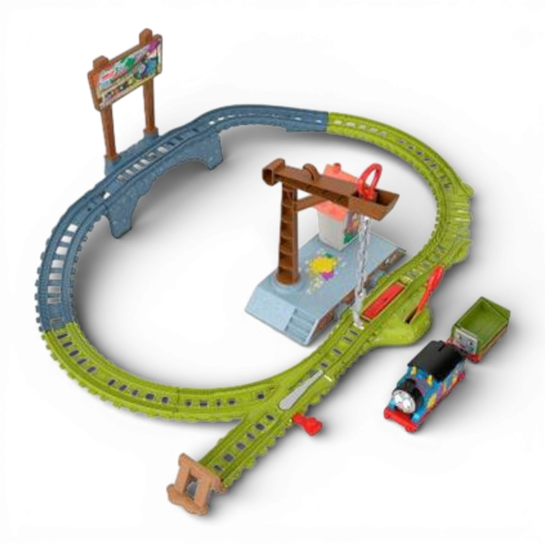 Trenino Thomas Pista avventura a colori