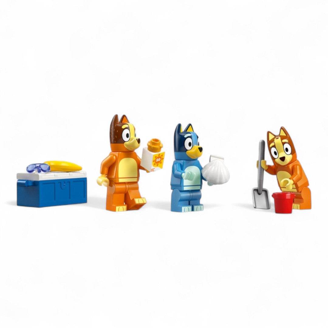 Lego Bluey 11202 Vacanza sulla spiaggia della famiglia di Bluey