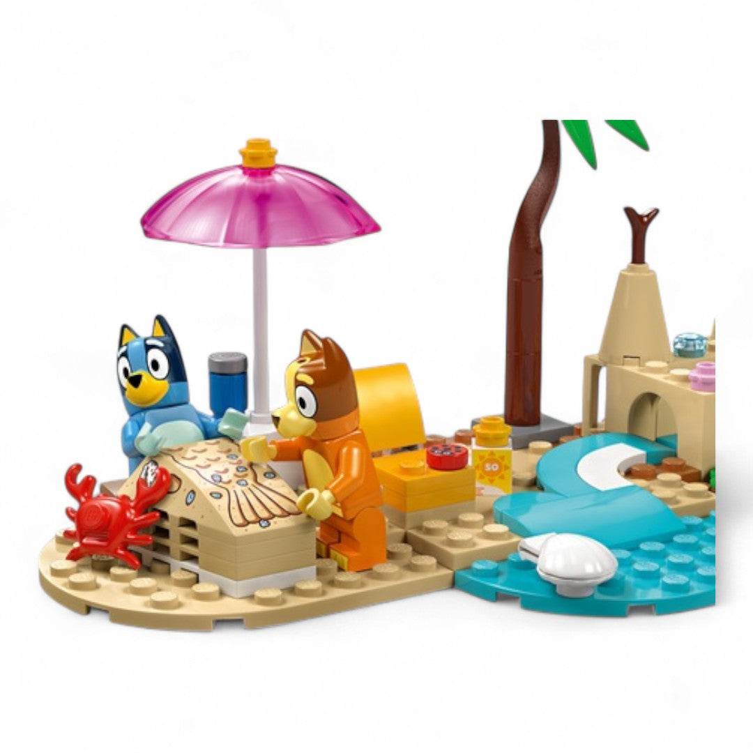 Lego Bluey 11202 Vacanza sulla spiaggia della famiglia di Bluey