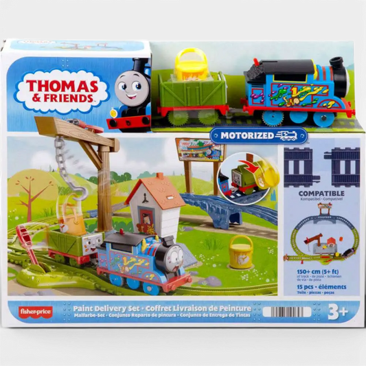 Trenino Thomas Pista avventura a colori