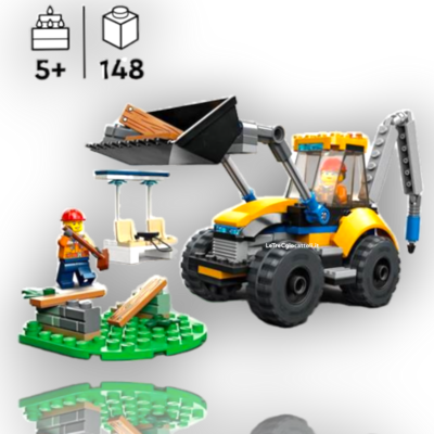 Lego City 60385 Scavatrice per costruzioni