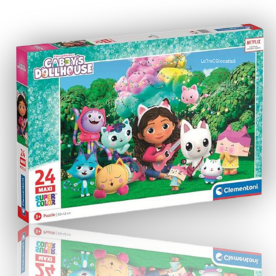 Puzzle Gabby's Dollhouse All Friends 24 pezzi maxi super color