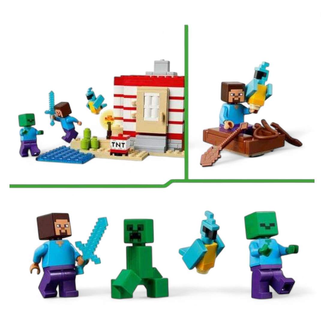 Lego Minecraft 21275 Casa nella Giungla Esplosiva