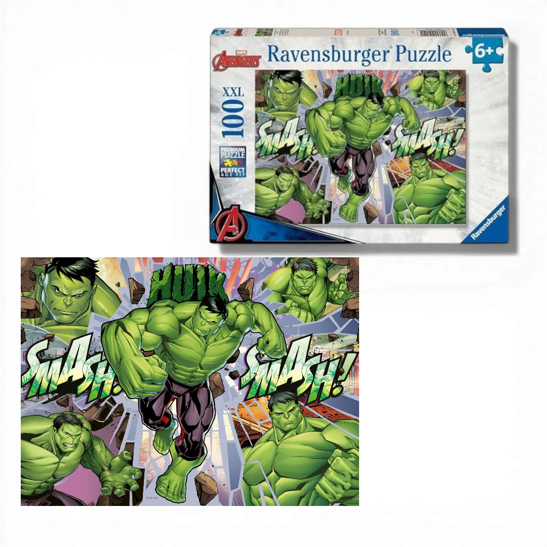 Puzzle Avengers Hulk 100 Pz XXL