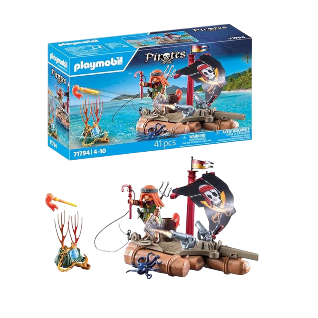 Playmobil 71794 Pirates Zattera d’Assalto