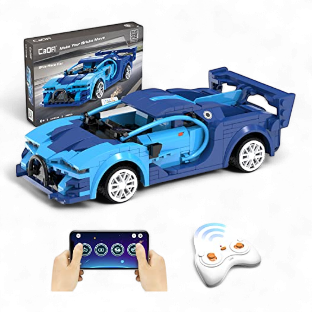 Cadfi Blue Race Car
