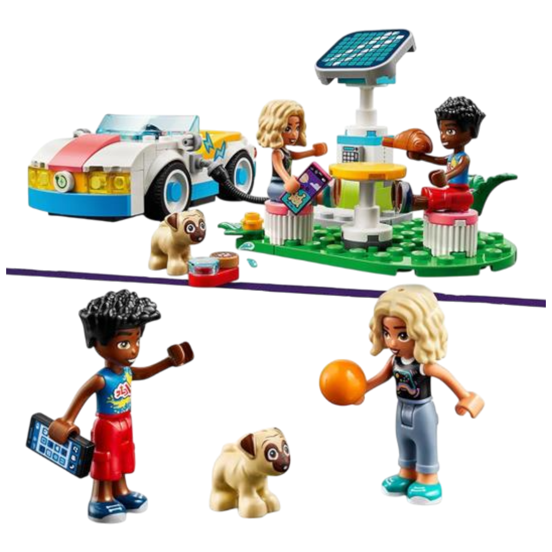 Lego Friends 42609 Auto Elettrica E Caricabatterie