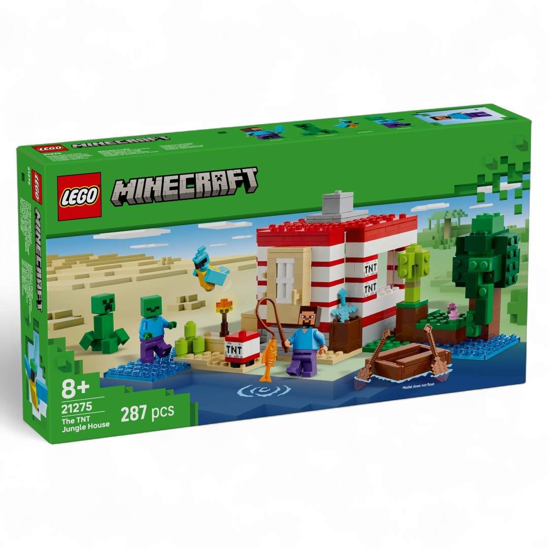 Lego Minecraft 21275 Casa nella Giungla Esplosiva