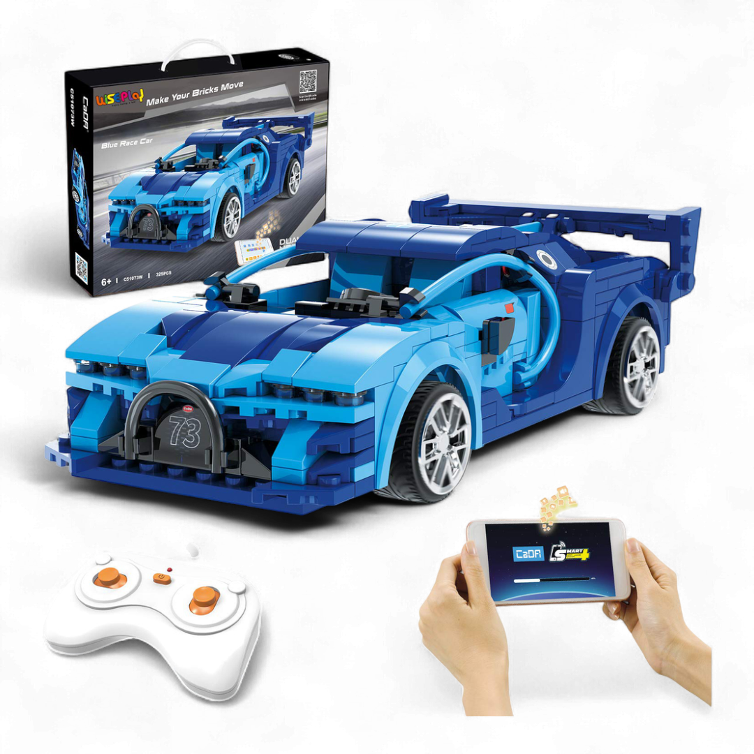 Cadfi Blue Race Car