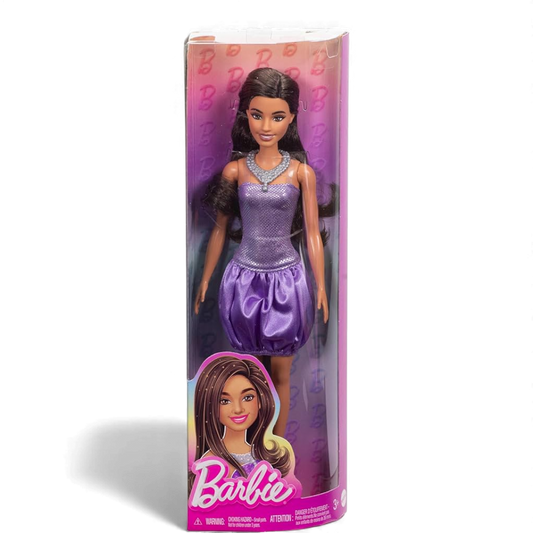 Barbie Fashionistas Vestitino Viola HYT92