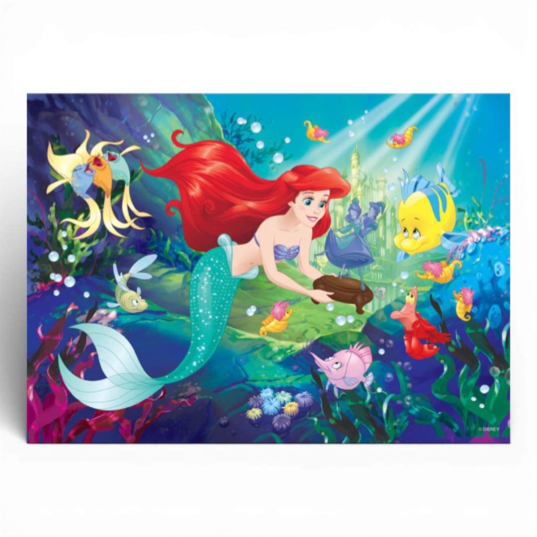 Puzzle Disney La Sirenetta Double-Face 60pz