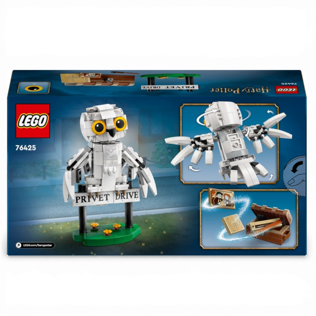 Lego Harry Potter 76425 Edvige al 4 di Privet Drive