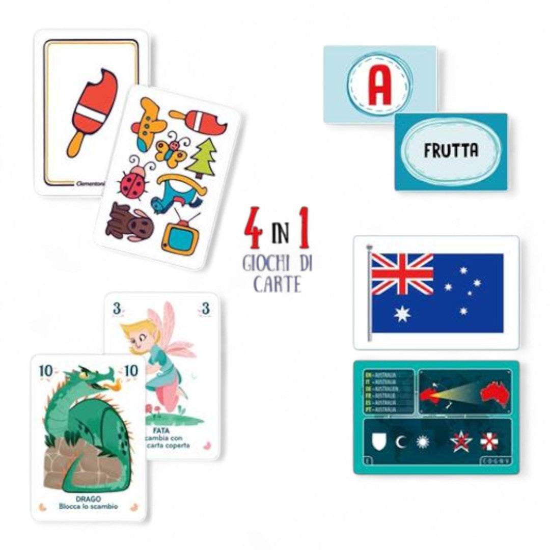 4 in 1 Giochi di Carte