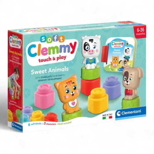 Soft Clemmy Sweet Animals Clementoni