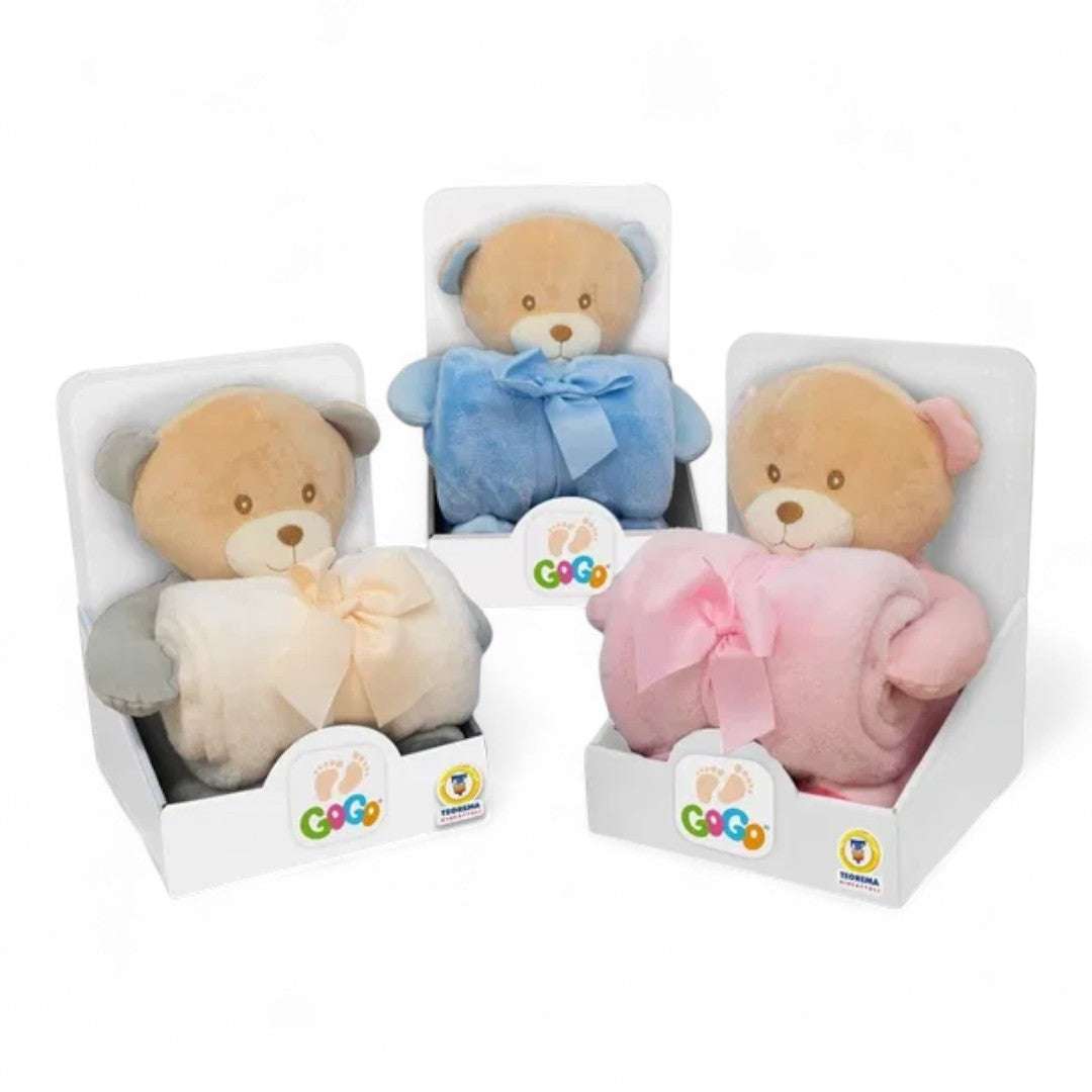 Orsacchiotto con Copertina Peluche