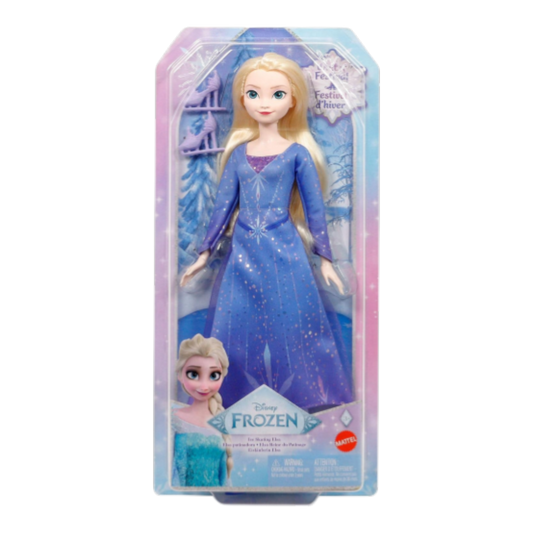 Bambola Frozen Elsa Pattinatrice