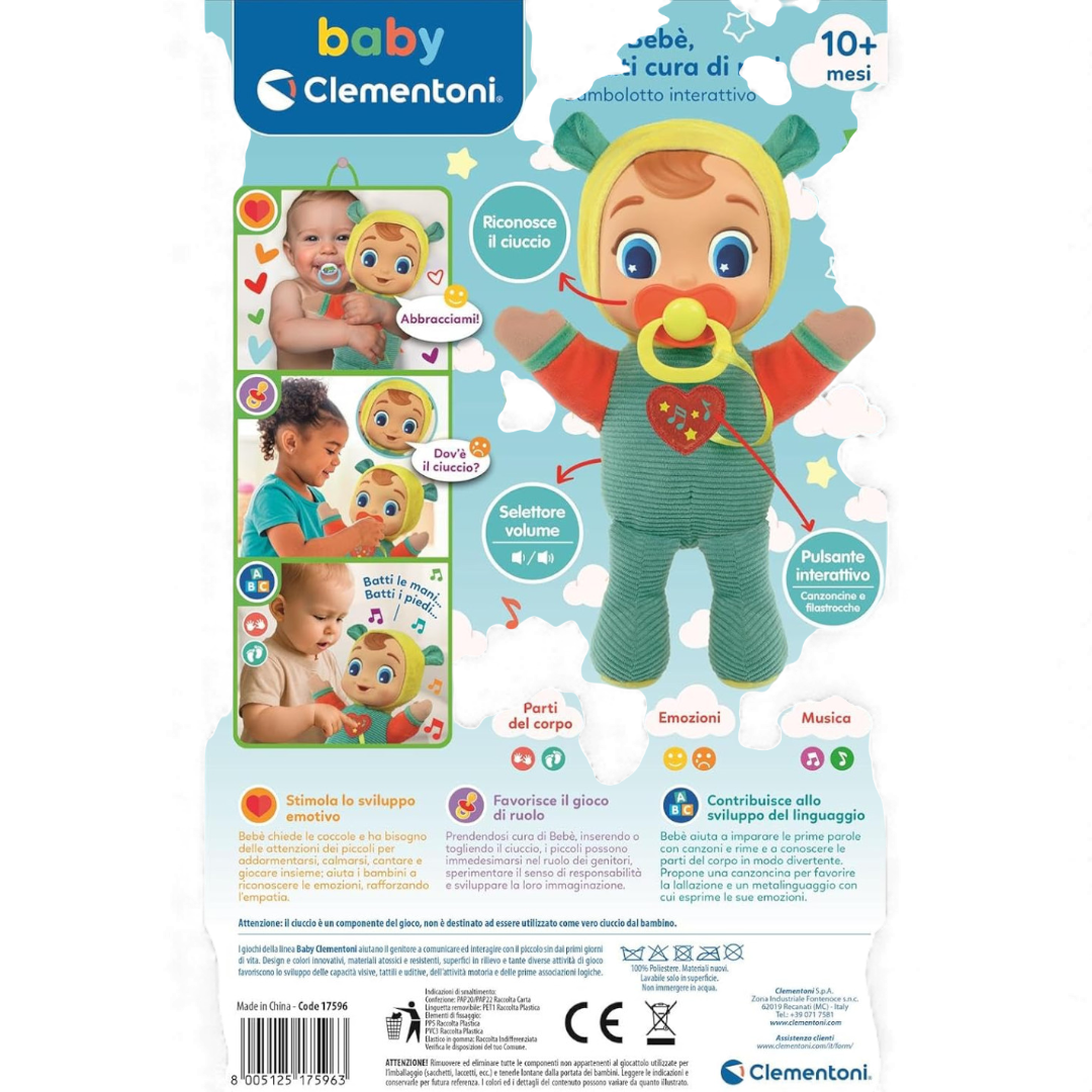 Bebe Prenditi Cura Di Me Bambolotto Interattivo