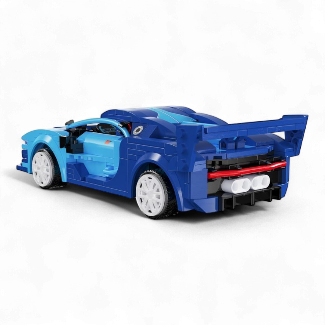 Cadfi Blue Race Car