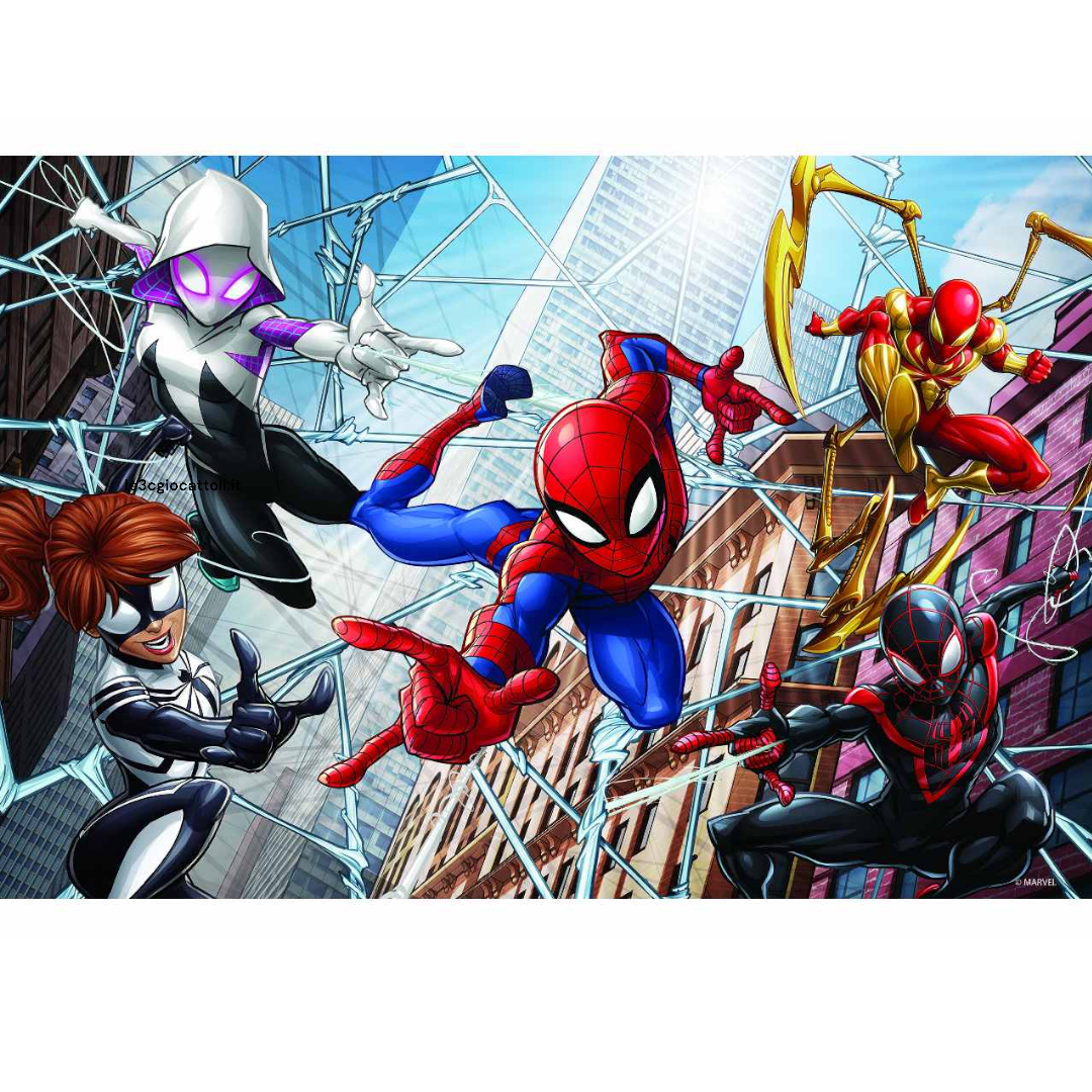 Puzzle 60 Pz Spiderman multiverse