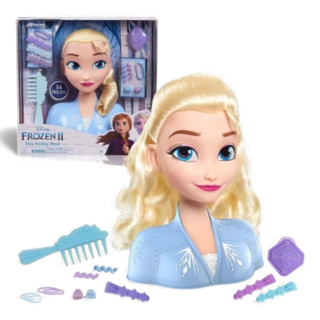 Testa Per Acconciature Di Elsa Frozen