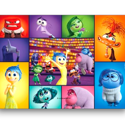 Puzzle 150 Pezzi Inside Out Collage