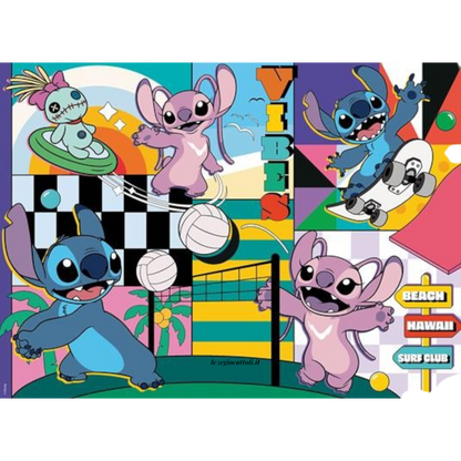 Puzzle 108 Pezzi Lilo e Stitch Sports