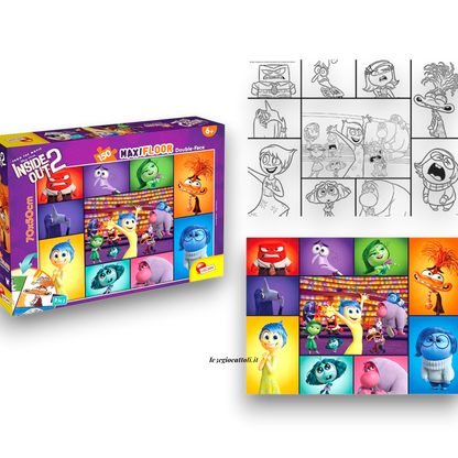 Puzzle 150 Pezzi Inside Out Collage