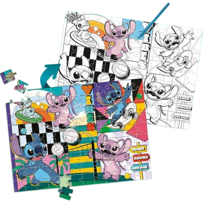 Puzzle 108 Pezzi Lilo e Stitch Sports