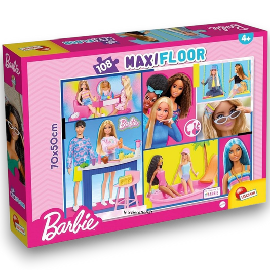 Puzzle 108 Pezzi Barbie California