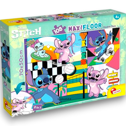 Puzzle 108 Pezzi Lilo e Stitch Sports